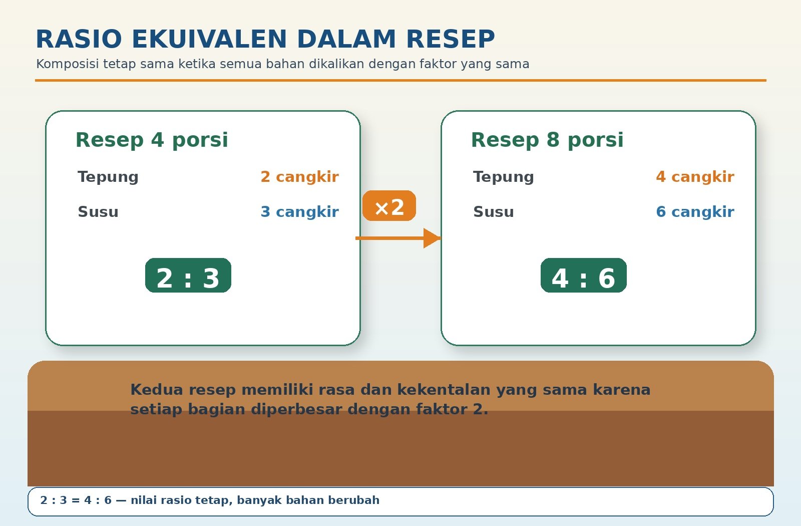 Gambar kontekstual 1: Rasio Ekuivalen dan Bentuk Sederhana