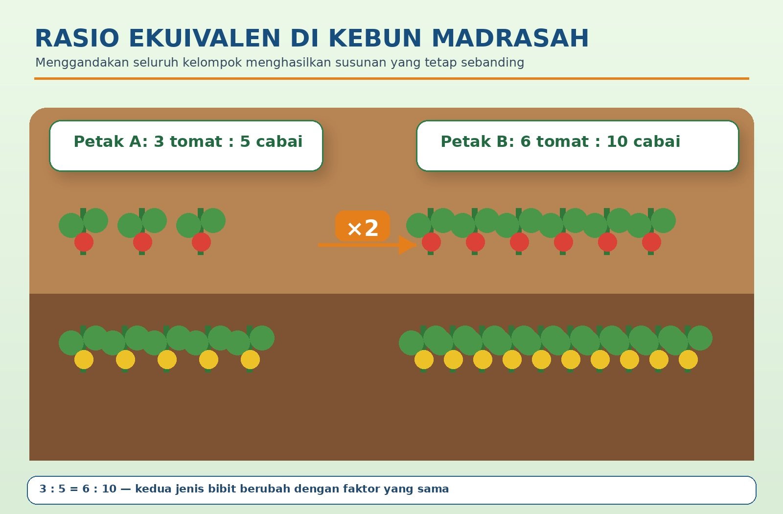 Gambar kontekstual 3: Rasio Ekuivalen dan Bentuk Sederhana