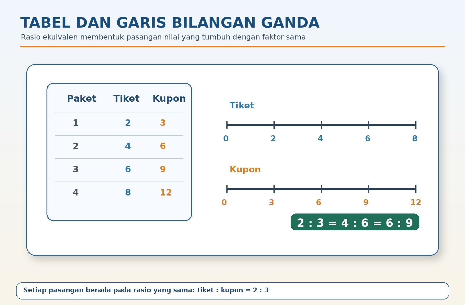 Gambar kontekstual 5: Rasio Ekuivalen dan Bentuk Sederhana