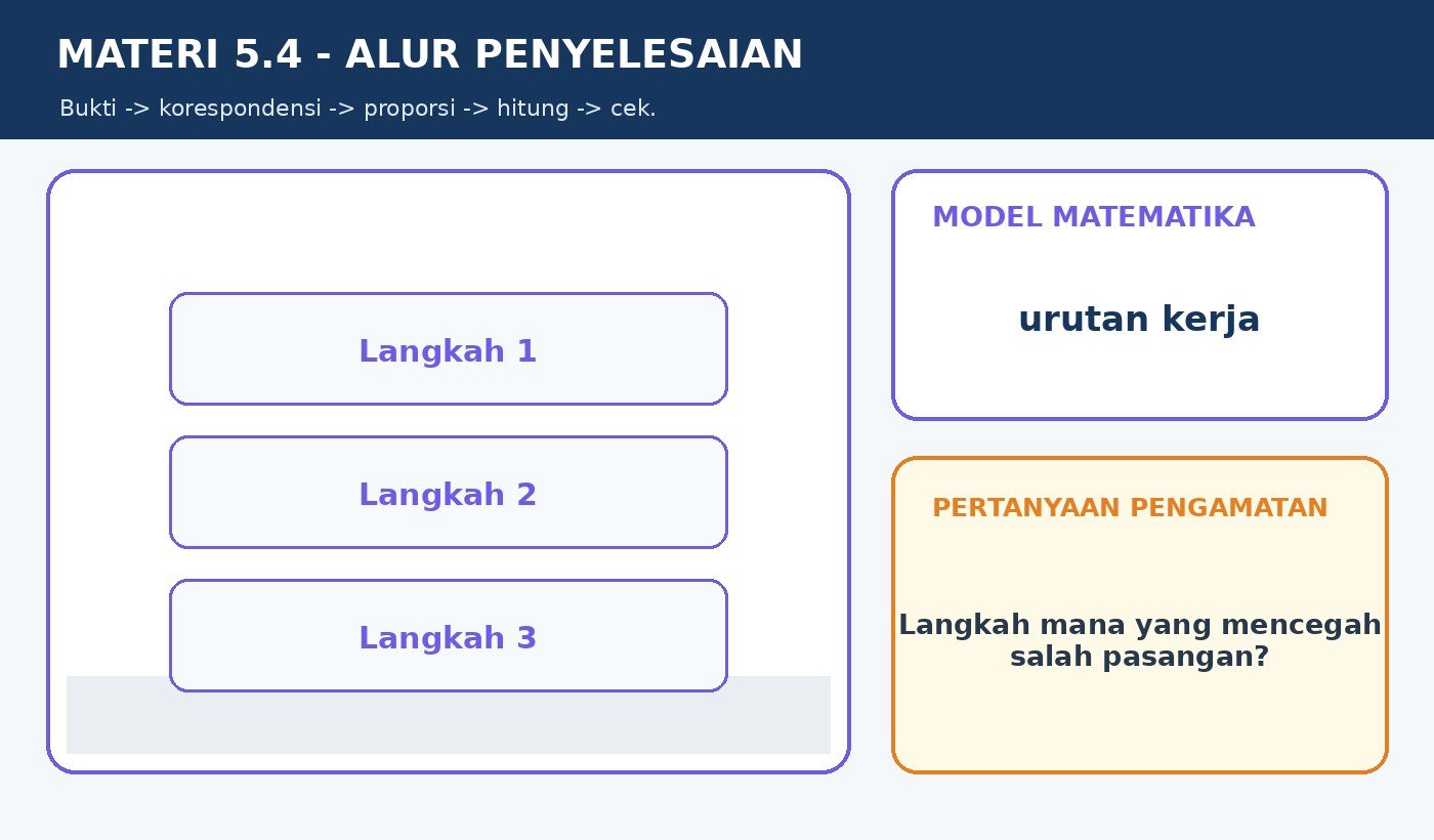 Gambar kontekstual 5: Menghitung Panjang Sisi pada Segitiga Sebangun