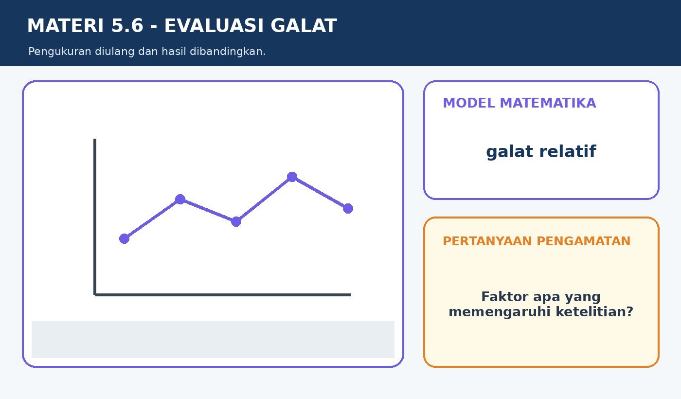 Gambar kontekstual 5: Penerapan Kesebangunan dalam Masalah Kontekstual